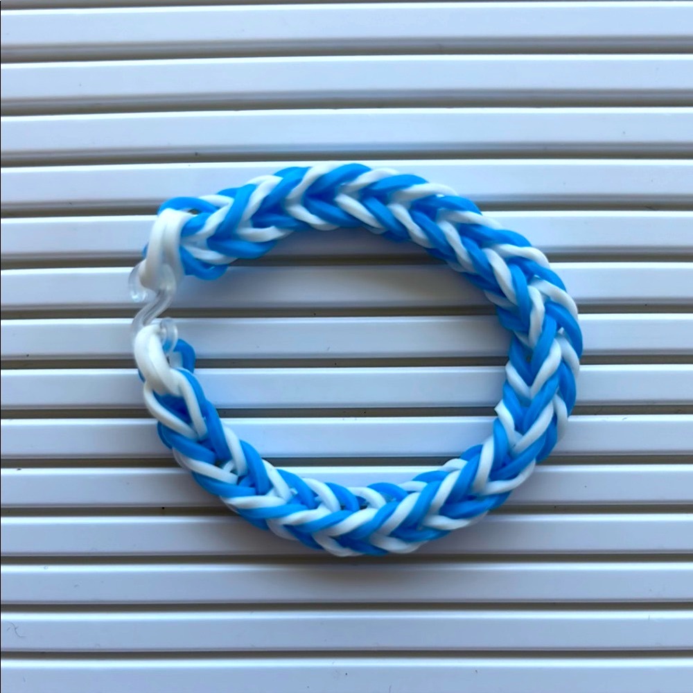 Set of 5 Fishtail Bracelets & Ring Handmade by Sonia Colorful Kids' Jewelry Y2K - Picture 3 of 7